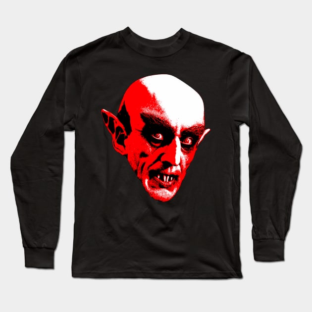 Nosferatu Long Sleeve T-Shirt by childofthecorn